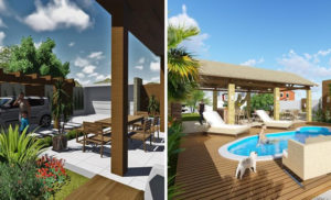 Piscinas, inspiração de área de lazer ou espaço gourmet, Blog Biaggioni Arquitetura, Laguna-SC