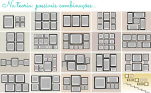 Combinações de quadros para decoração, Blog Biaggioni Arquitetura, Dicas de Decoração, Laguna-SC